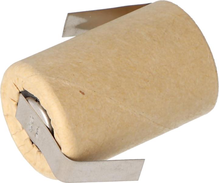Actual product image AccuCell Battery 4/5 Sub-C with solder tag Z-shape (1.20 V, 2100 mAh)