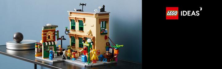 Immagine prodotto LEGO 123 Sesame Street (21324, LEGO Ideas, Set LEGO rari)