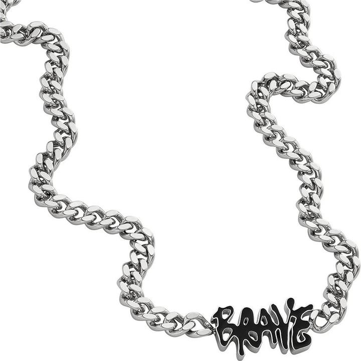 Immagine prodotto Diesel Collana in acciaio (Acciaio inossidabile, Smalto, 50 cm)