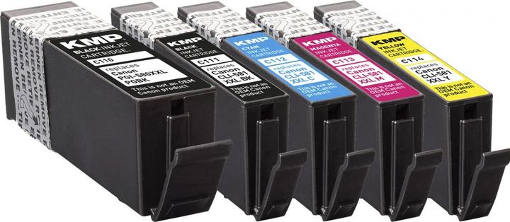 Image du produit KMP PGI-580/CLI-581 XXL (M, CF, C, Y)