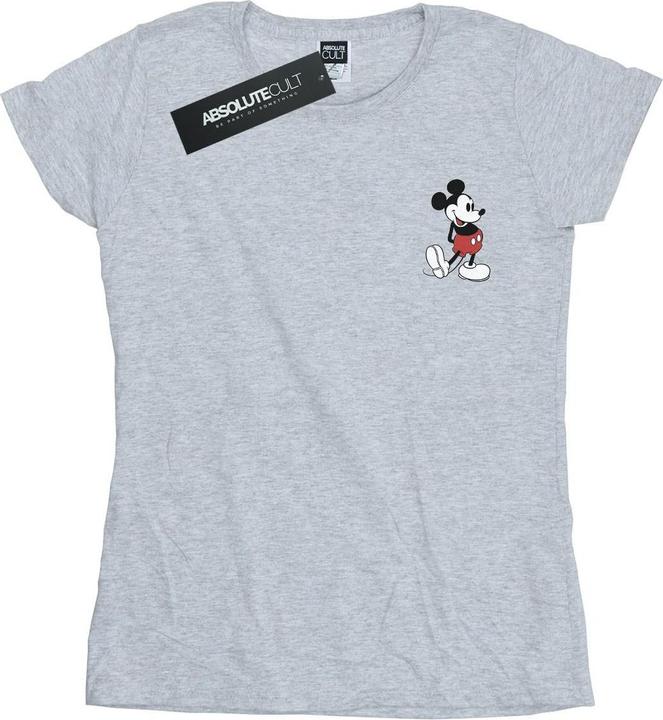 Immagine prodotto Disney Mickey Mouse Kickin Retro Chest Maglietta Donna (XL)