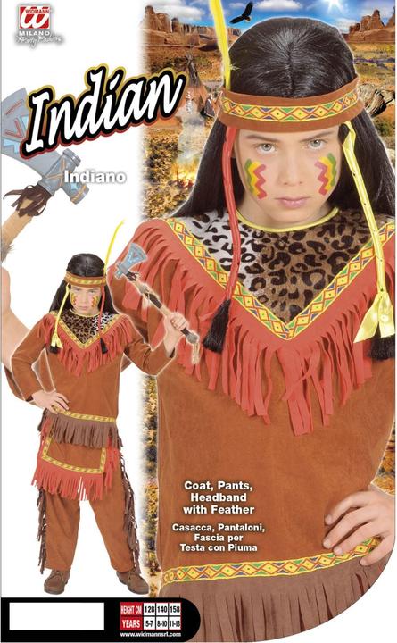 Produktbild Widmann Kinderkostüm Indianer (140)