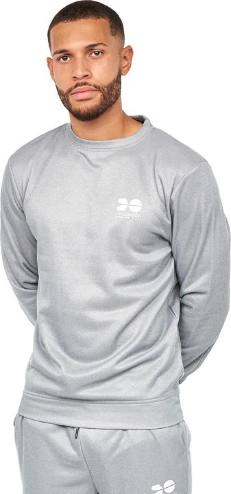 Actual product image Crosshatch Mens Langtons Crew Neck Track Top (M)