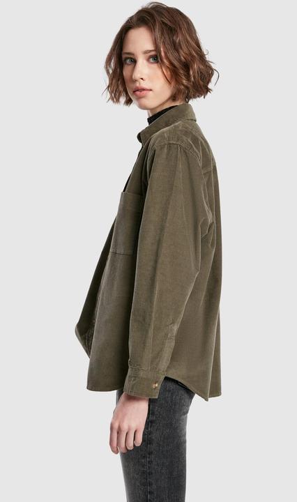 Actual product image Urban Classics Long sleeve shirt Corduroy Oversized (S)