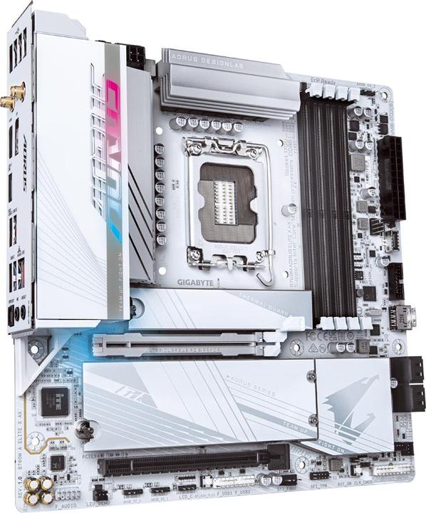 Actual product image Gigabyte B760M A ELITE X AX (LGA 1700, Intel B760, mATX)