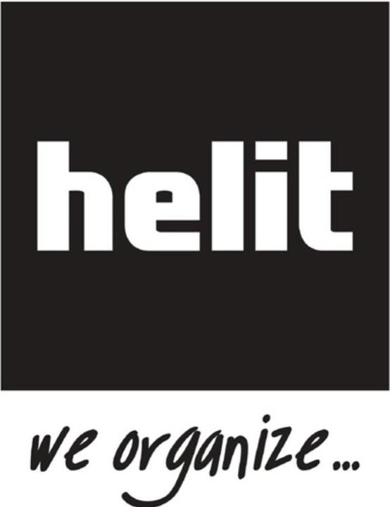 Actual product image Helit Push waste bin (30 l)