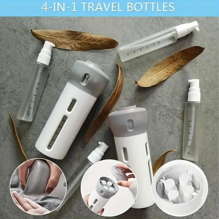 Produktbild ASMI 4-in-1 Reiseflaschen-Set