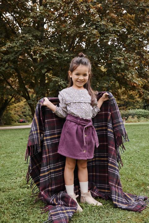 Actual product image Vertbaudet Girls' blouse with flounces (86)