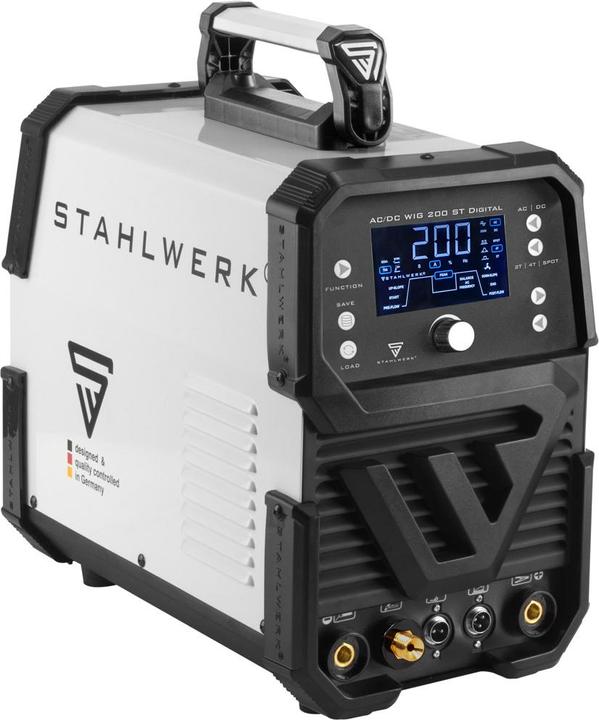 Produktbild Stahlwerk Schweissgerät AC/DC WIG 200 ST Digital Kombischweissgerät 200 A