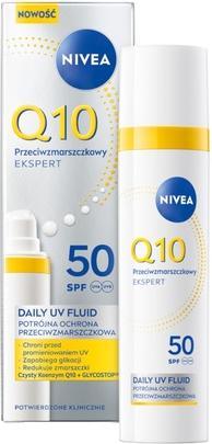Actual product image NIVEA Q10 Daily Uv Fluid Anti-Wrinkle Face Spf 50 40ml (SPF 50)