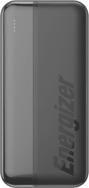 Immagine prodotto Energizer Power Bank - Caricabatterie portatile ai polimeri di litio ad alta capacità da 20000 mAh, leggero e (20000 mAh, 74 Wh)