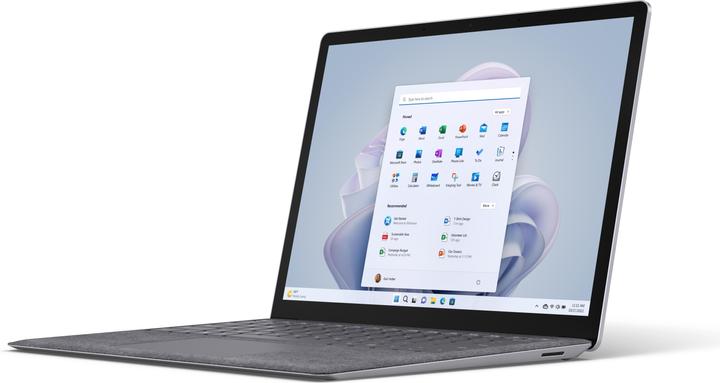 Actual product image Microsoft Surface Laptop 5 R1U-00005 Platinum i5-1245U 8GB/512GB SSD 13" QHD Touch W10P (13.50", Intel Core i5-1245U, 8 GB, 512 GB, DE)