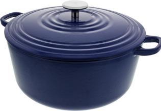 Actual product image BK Bourgogne Braadpan 28 cm Royal Blue (28 cm, Frying pan)