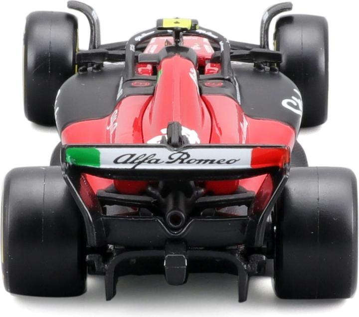 Actual product image Bburago Alfa Romeo F1 Team Stake C43 1/43 Guanyu 2023