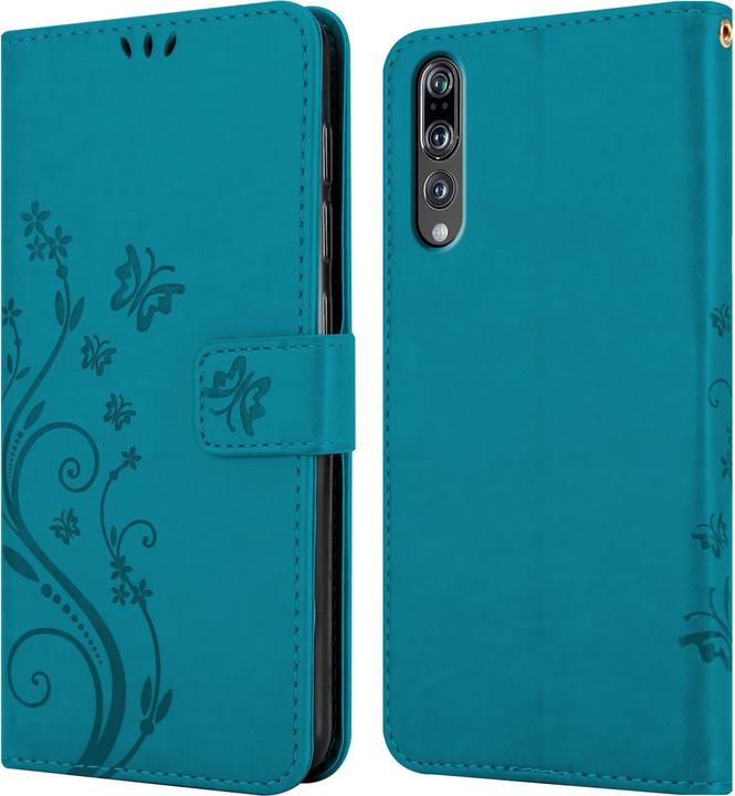 Actual product image Cadorabo Flower Book cover (Huawei P20 Pro, Huawei P20 Plus)