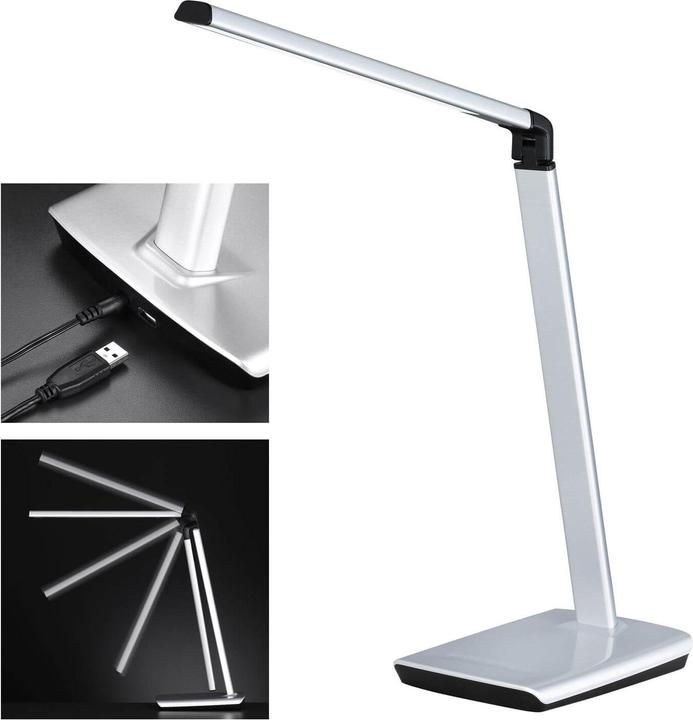 Actual product image Fischer & Honsel Honsel Bright LED table lamp 8.9W Tunable white controllable dimmable silver 50432