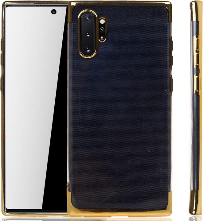Produktbild König Design Handyhülle für Samsung Galaxy Note 10 Plus Case Cover Schutz Schutzhülle Gold (Samsung Galaxy Note 10 Plus)
