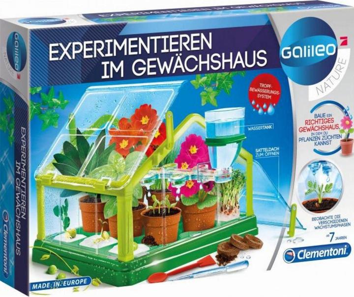 Actual product image Clementoni Experimenting in the greenhouse