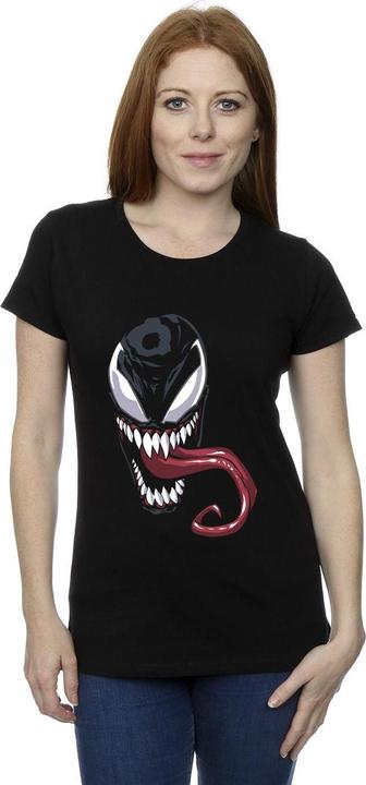 Actual product image Womens/Ladies Venom Face Cotton T-Shirt (M)
