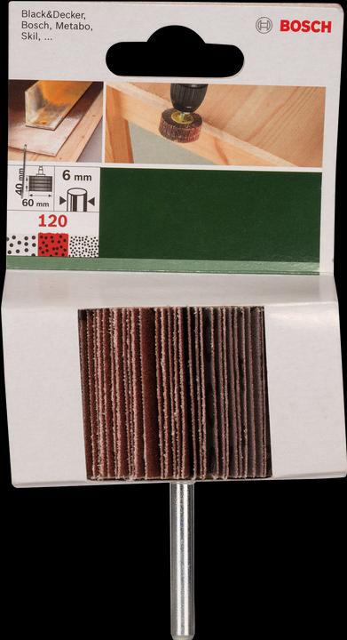 Actual product image Bosch Zubehör Lamellar grinder for drill masc (120)