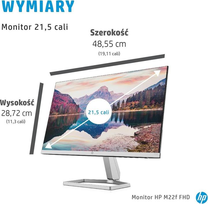 Image du produit HP M22f (1920 x 1080 pixels, 21.50")