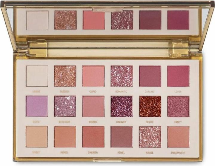 IDC Institute EYESHADOW PALETTE 18 colours #very nude 1 u (Very Nude)