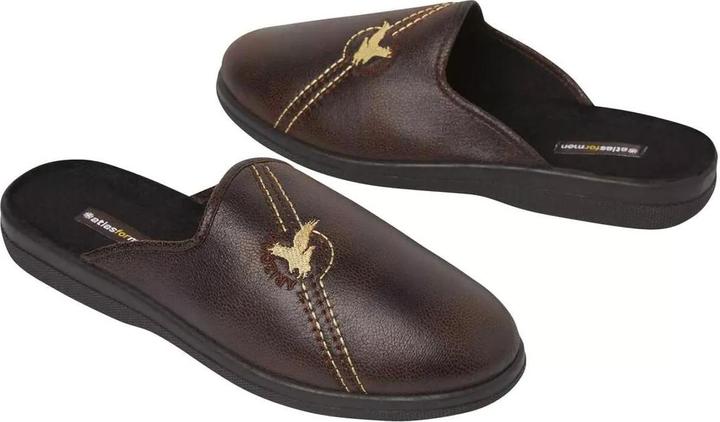Immagine prodotto Atlas For Men Pantofole da uomo foderate in pile (42)
