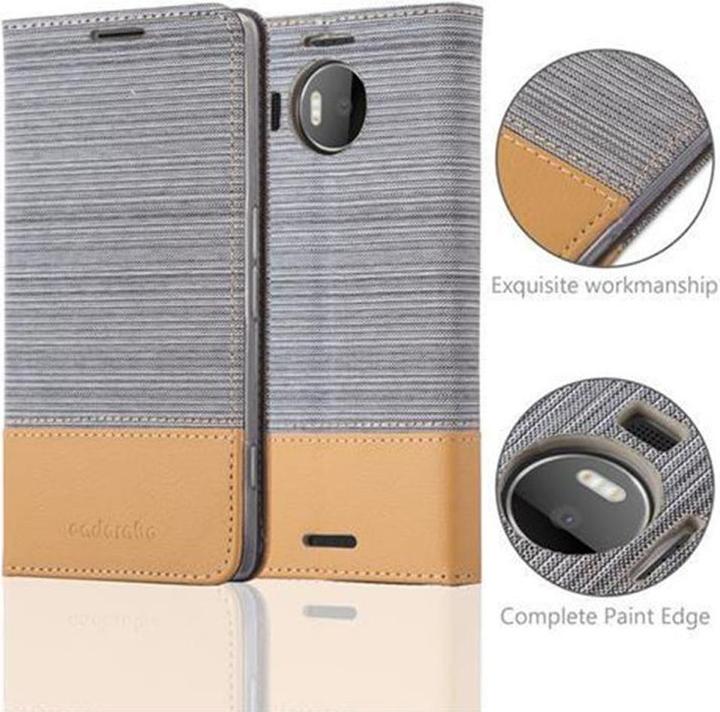 Productafbeelding Cadorabo Boek Jeans Optiek Cover (Nokia Lumia 950 XL)