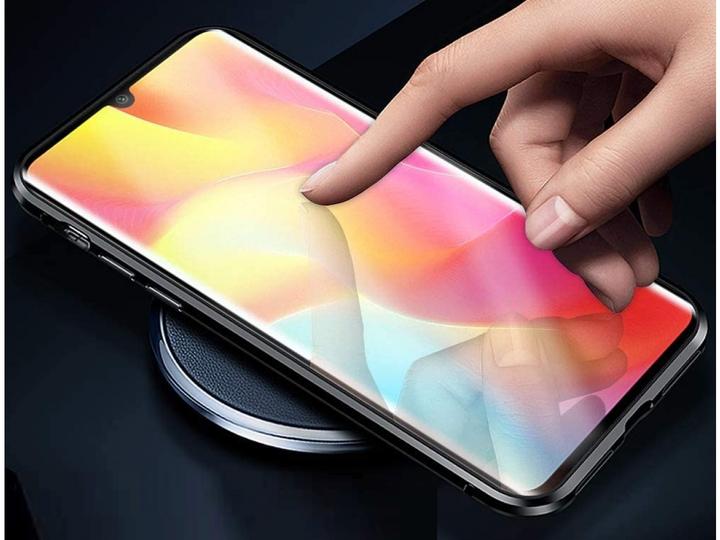 Actual product image G-Case Xiaomi Mi Note 10 Lite Aluminium Magnetic Glass Case Cover (Mi Note 10 Lite)