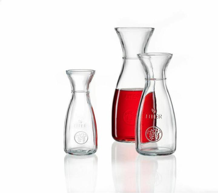 Produktbild Ritzenhoff & Breker Glaskaraffe "Bordeaux", 1 l aus Kalk-Soda, spülmaschinenfest, mit Füllstrich (1 l)