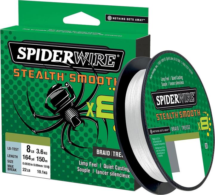 Spiderwire Stealth Smooth 8 Translucent 150m