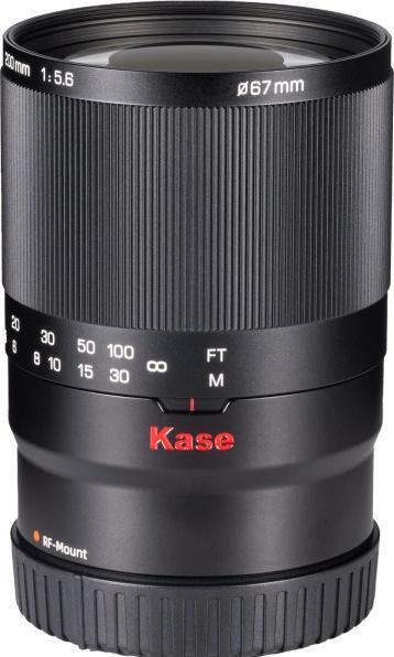 Image du produit Kase 200mm f/5.6 MC Reflex Objectif à miroirs pour Canon RF Mount (Canon RF, Plein format, APS-C / DX)
