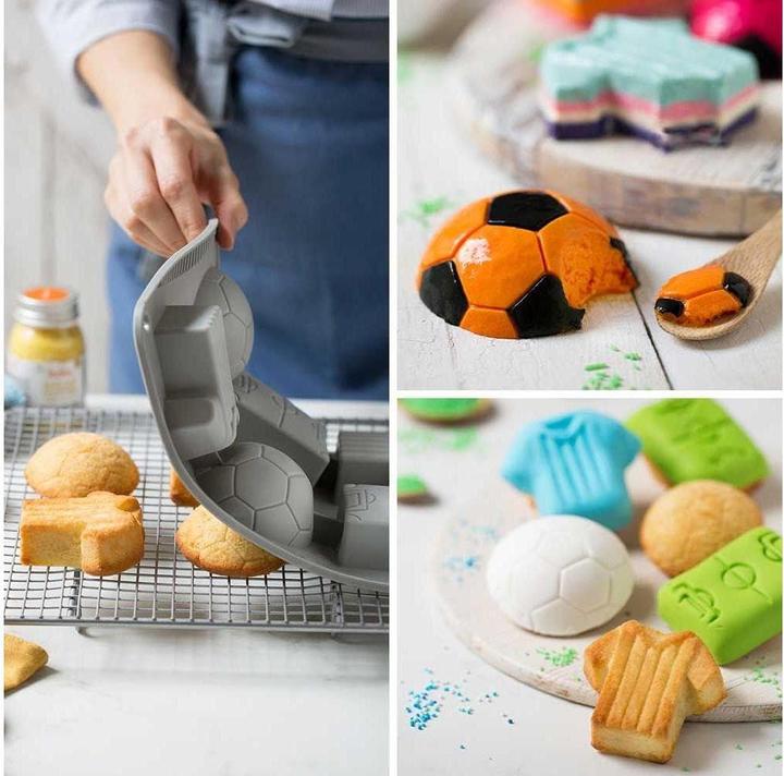 Immagine prodotto Decora Gioco di calcio della muffa del silicone (17 cm)