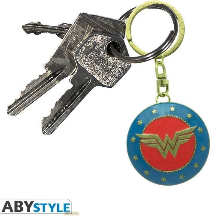 Produktbild ABYstyle DC COMICS - Keychain 3D Shield Wonder Woman X2