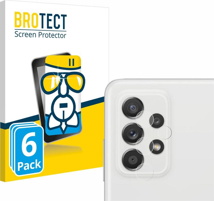 Productafbeelding BROTECT Beschermende glazen screenprotector helder (6 Stuk, Samsung Galaxy A52s 5G)