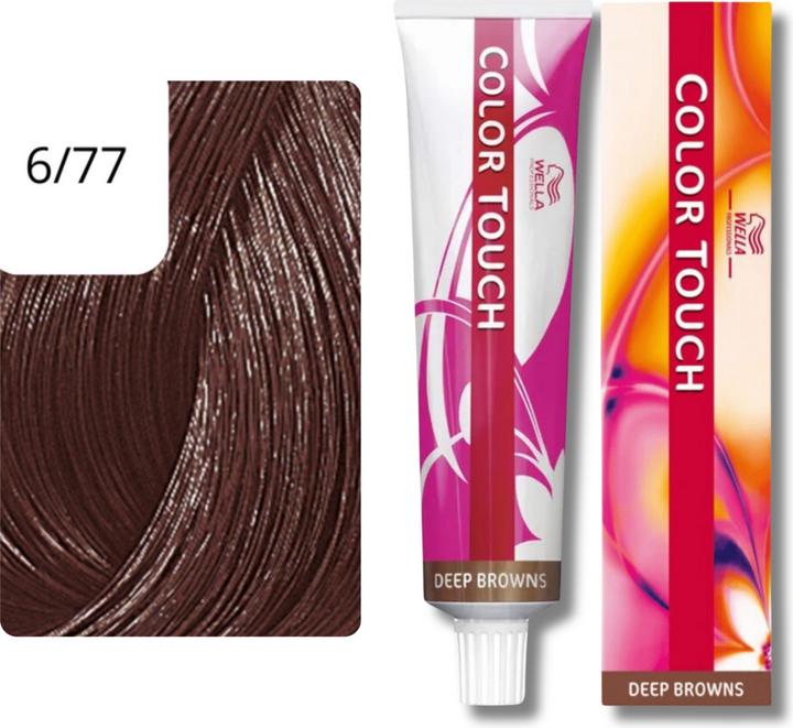 Image du produit Wella Color Touch Deep Browns (6/77 blond foncé blond foncé-intensif brun foncé)