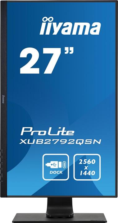 Actual product image iiyama ProLite XUB2792QSN-B1 (2560 x 1440 pixels, 27")