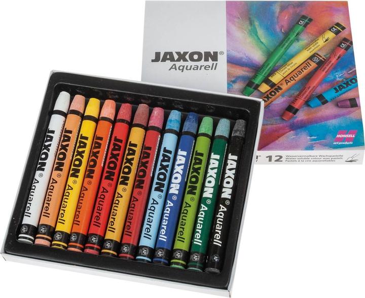 Actual product image Jaxon Watercolour Chalk 12s multicoloured (Multicoloured, 12 x)