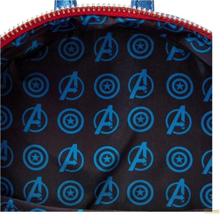 Immagine prodotto Loungefly : Mini zaino Marvel Shine Captain America Cosplay