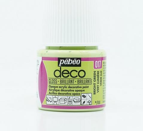 Immagine prodotto Pebeo Deco Colore acrilica lucida (Verde chiaro, 45 ml)