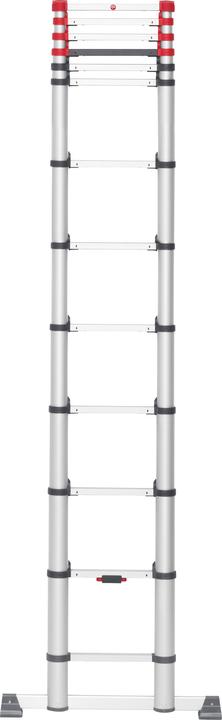 Immagine prodotto Hailo FlexLine, scala telescopica di sicurezza in alluminio, 13 pioli (Scala singola, 480 cm)