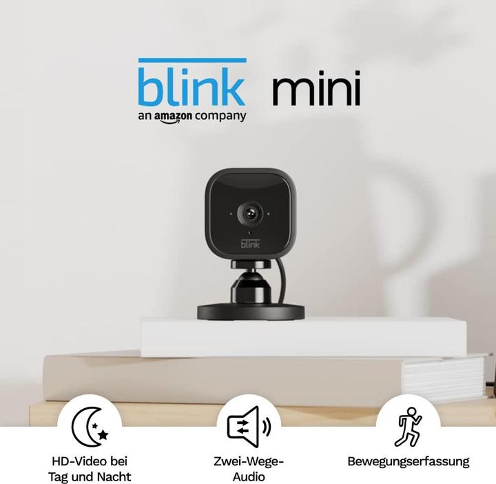 Immagine prodotto Blink Mini telecamera di sicurezza (1920 x 1080 Pixels)