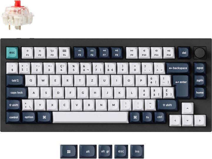 Immagine prodotto Keychron Q1 Max (CH, Cablato, Senza fili)