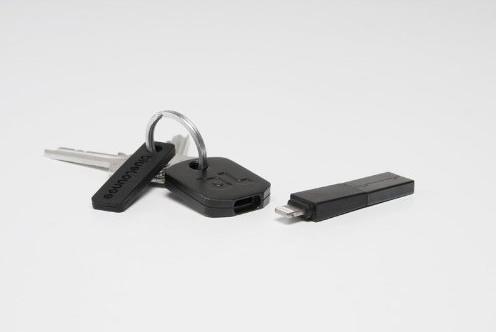 Image du produit BlueLounge Kii Lightning, porte-clés pour charger & synchroniser (0.05 m, USB 3.2 Gen 1)