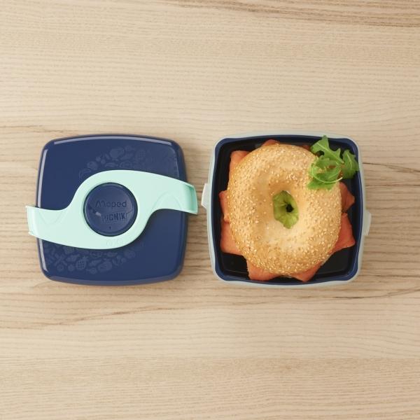 Actual product image Maped Lunch Box blue PICNIK Kids ORIGINS