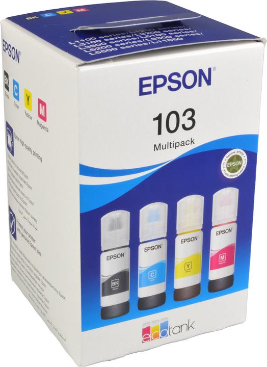 Produktbild Epson Ink/103 EcoTank CMYK (M, C, Y, BK)