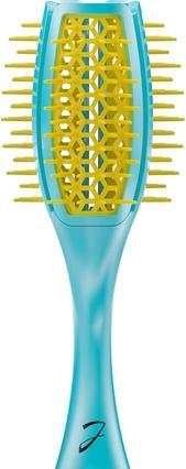 Tangle Teezer Janeke Tulpenbürste türkis/gelb