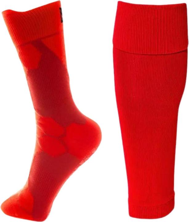Immagine prodotto NovoSoxx Fussballstulpen und Socken Grösse 36-41 Rot Set Tubxx und GripSoxx (36 - 41)