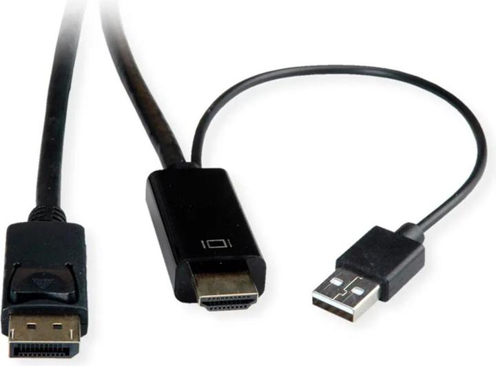 Produktbild Roline HDMI (Typ A) — DisplayPort (1 m, DisplayPort)