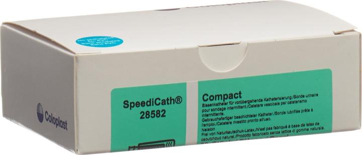 Coloplast Compact 1x Catheter CH12 7cm Woman Nelaton, 30 pcs.